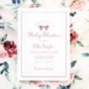Search for classy baby girl shower invitations Elegant