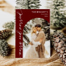 Search for married and merry cards Red