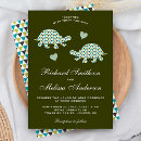 Search for turtle wedding invitations Elegant