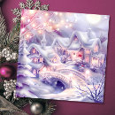 Search for village scene christmas cards Magical