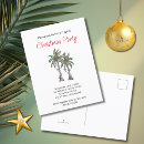 Search for tropical beach christmas invitations Palm trees