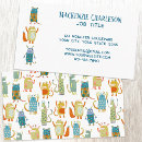 Search for monsters business cards Kids