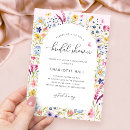 Search for modern floral bridal shower invitations Botanical