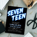 Search for 17th for boy birthday invitations Teen boy