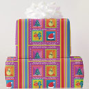 Search for purple snowman wrapping paper Pink