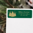 Search for happy new year return address labels Gold