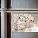 Search for magnet wedding save the dates Calligraphy