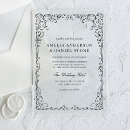 Search for simple calligraphy rustic greenery wedding invitations Minimal