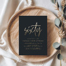 Search for 60th birthday invitations Elegant