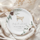 Search for winter baby shower plates Minimal