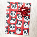 Search for red panda wrapping paper Fun