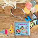 Search for ocean party key rings Under the sea
