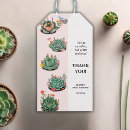Search for succulent gift tags Boho