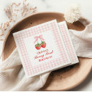 Search for pink gingham napkins Bow