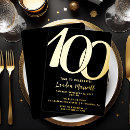 Search for real foil invitations Black and gold