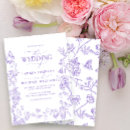 Search for french lavender invitations Elegant