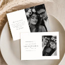 Search for minimalist thank you cards Black and white