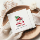 Search for red truck napkins Snow