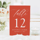 Search for sunset wedding table cards Typography