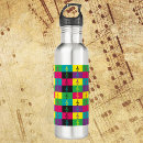 Search for music water bottles Treble clef