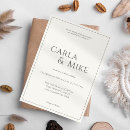 Search for luxury wedding invitations Modern