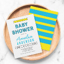 Search for colourful baby boy shower invitations Fun