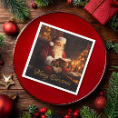 Search for vintage santa napkins Elegant