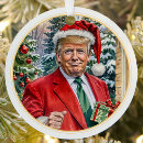 Search for trump christmas tree decorations Make america great again
