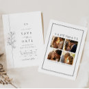 Search for multiple photos save the dates Typography