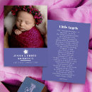 Search for child funeral cards Blue
