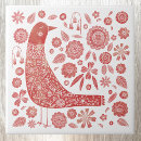 Search for red flower tiles Bird
