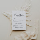 Search for menu choices wedding rsvp cards Kindly reply
