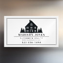 Search for real estate with photo business cards Professional