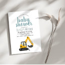 Search for construction baby shower Digger