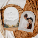Search for mountain watercolor wedding invitations Weddingrustic