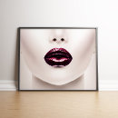 Search for white lips posters Red