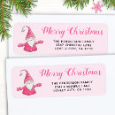 Search for gnome return address labels Xmas