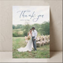 Search for photo wedding thank you cards Script