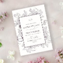 Search for elegant purple wedding invitations Floral