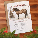 Search for horse christmas cards Vintage