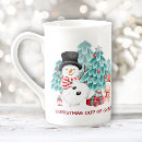 Search for happy snowman mugs Cute