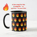 Search for fire flame mugs Black