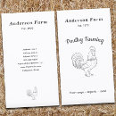 Search for rooster business cards Rural
