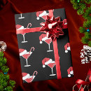 Search for classic santa wrapping paper Pattern