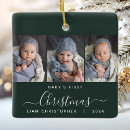Search for emerald christmas tree decorations Keepsake