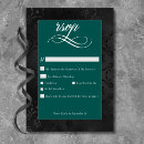 Search for halloween wedding rsvp cards Dark moody