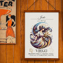 Search for virgo posters Watercolor