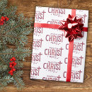 Search for christian christmas wrapping paper Typography