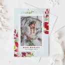 Search for flower christmas cards Typography