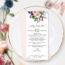 Search for spanish menus Watercolor floral